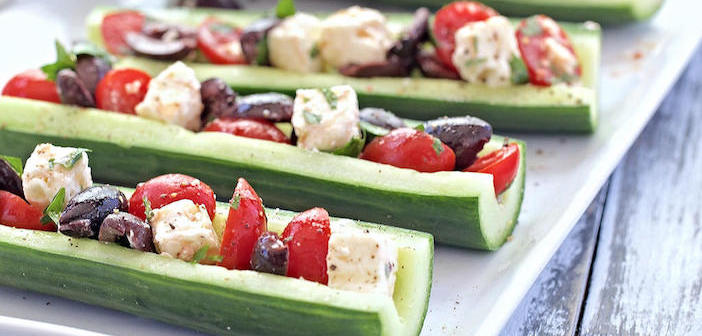Bored With Your Greek Salad Presentation Check Out These 11 Cool Ideas 
