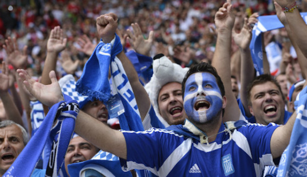 Image result for greek soccer fans