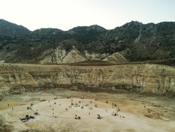 stax85d 15 Improvisational Musicians Gathered in the Crater of an Active Volcano on Nisyros