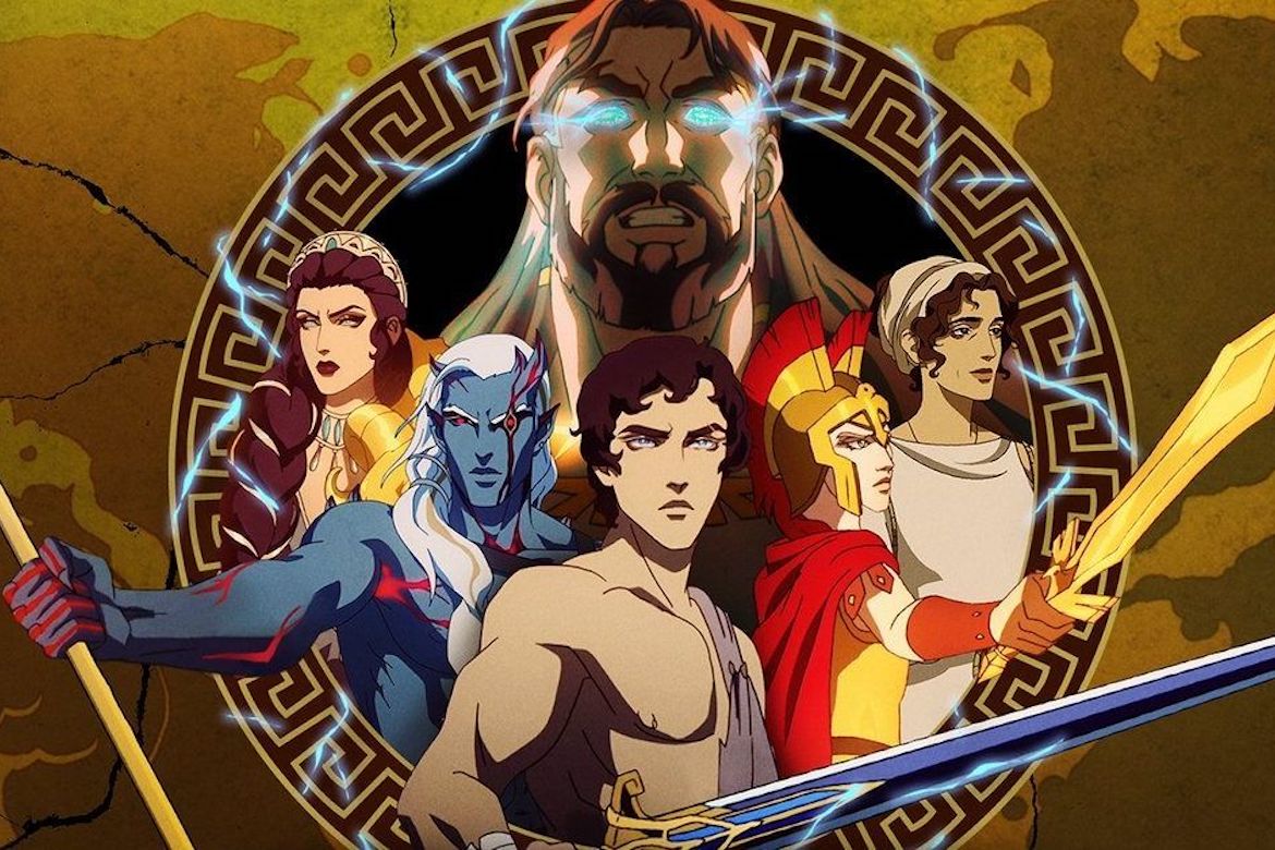  Netflix  Premieres Greek Mythology  Anime Series Blood of 